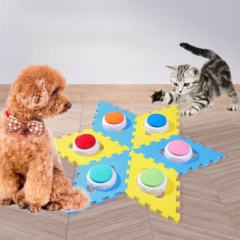 Training Clicker Dog - Pet Voice Recording Communication Button Small