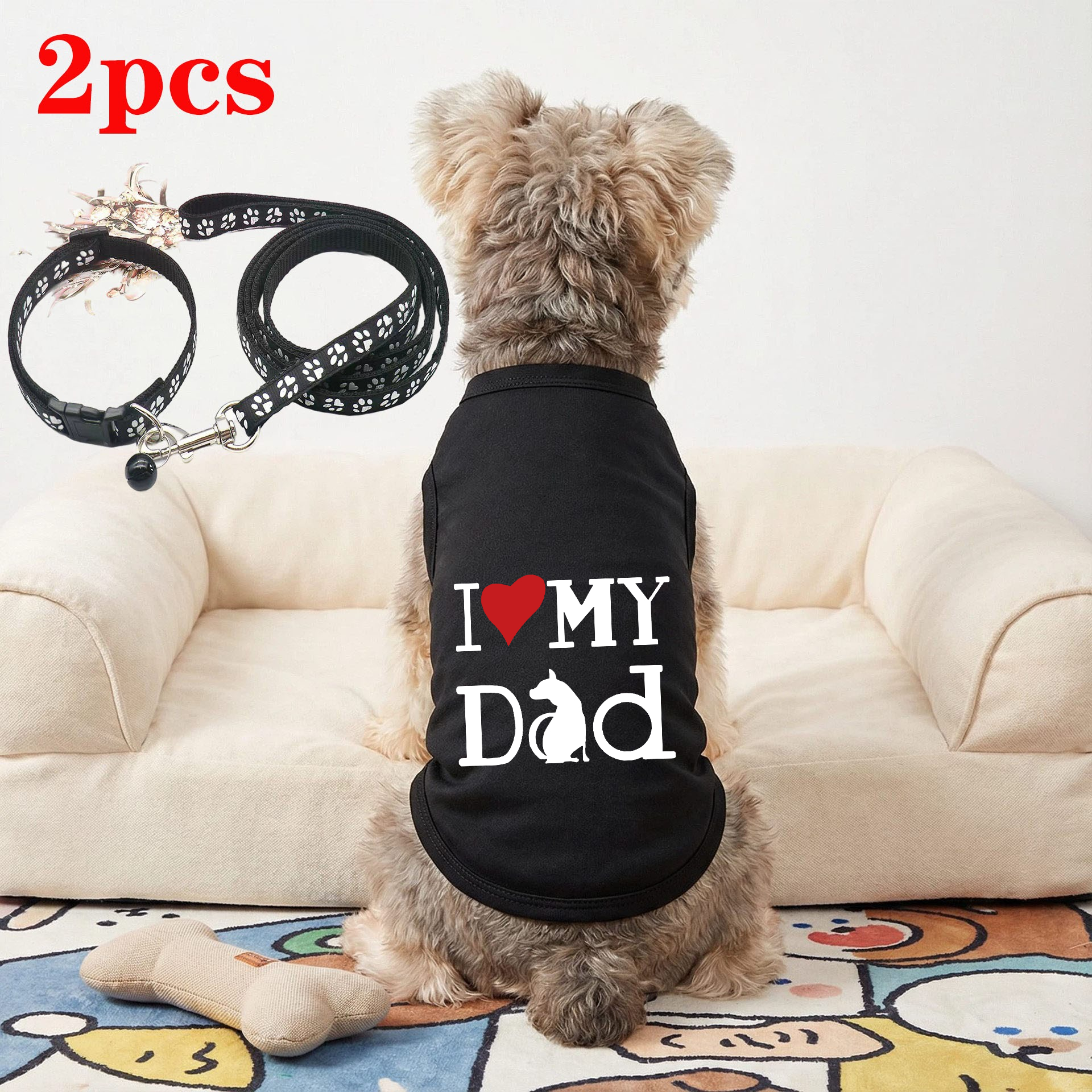 Pet Supplies Jersey - 2PCS Pet Clothes for Dogs Pet