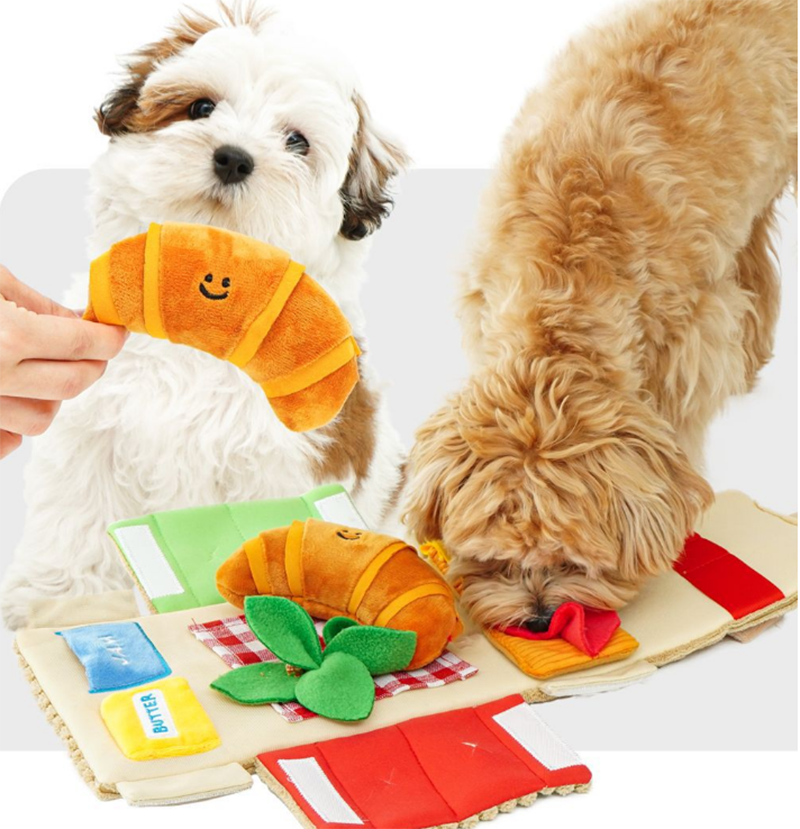 Korean-Style Picnic Croissant  - огляд і ціна Dog Treat Puzzle Toy