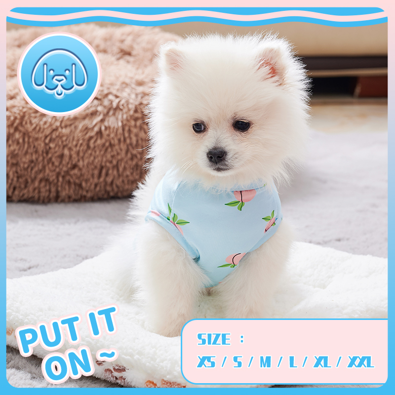 Pink Peach Pattern Vest for Pe - огляд і ціна Pet Supplies York