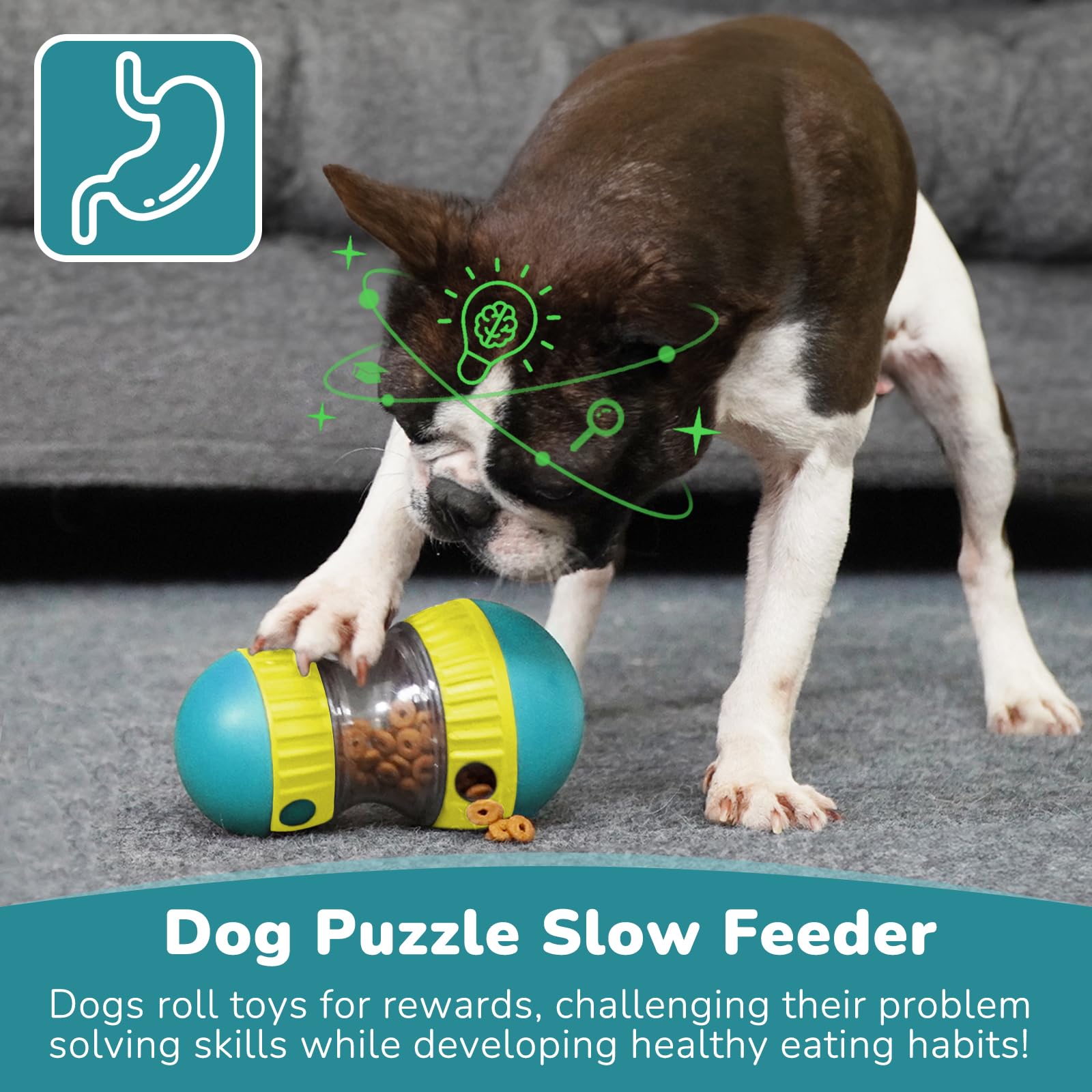 Dog Toys & Adjustable Slow Fee - огляд і ціна Dog Treat Puzzle Toy