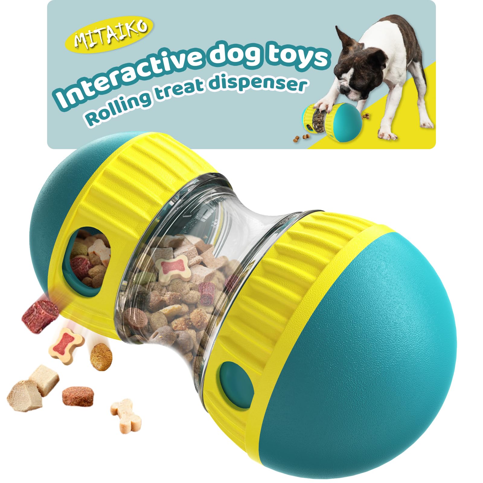 Dog Toys & Adjustable Slow Fee - огляд і ціна Dog Treat Puzzle Toy