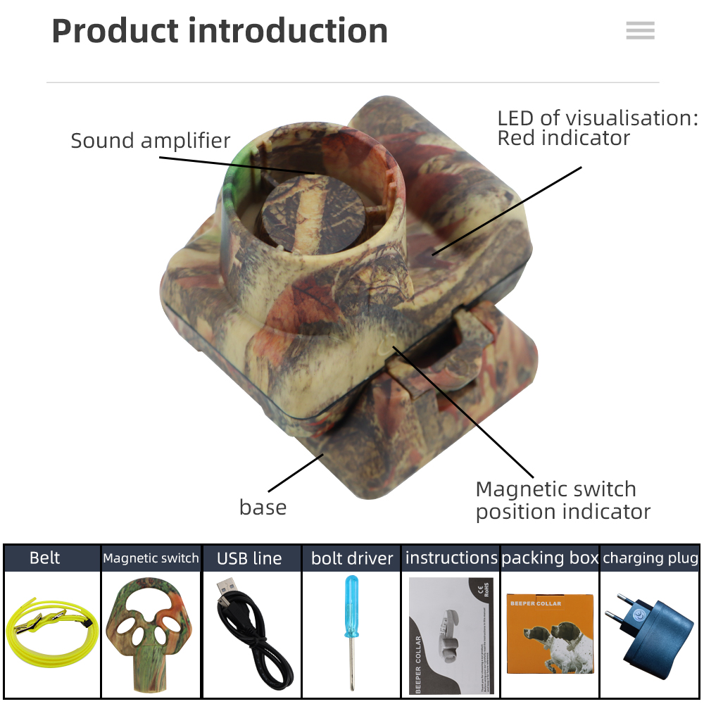 Rechargeable Hunting Dog Beepe - огляд і ціна Training Clicker Dog