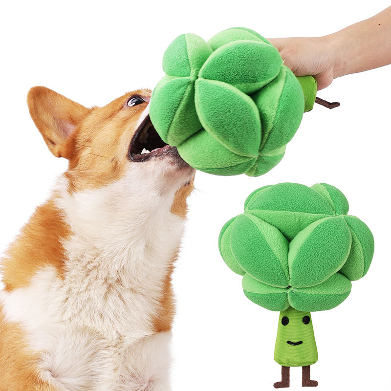 Snuffle Broccoli Dog Puzzle To - огляд і ціна Dog Treat Puzzle Toy