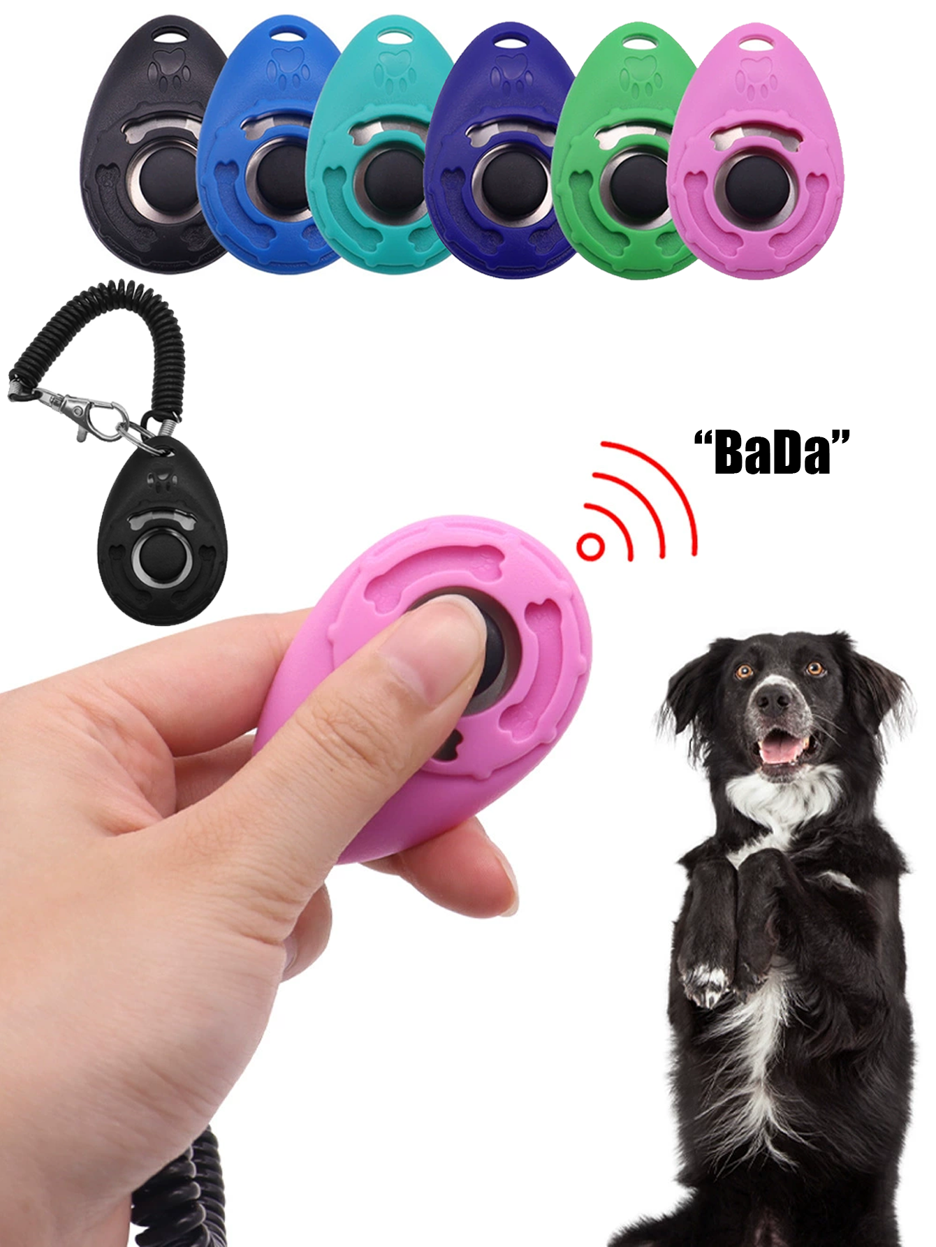 Dog Training Clicker with Wris - огляд і ціна Training Clicker Dog