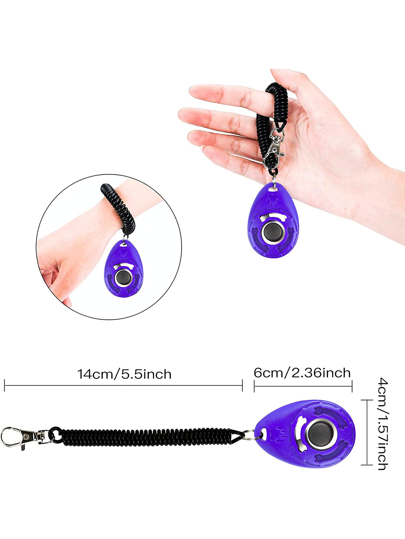 Dog Training Clicker with Wris - огляд і ціна Training Clicker Dog
