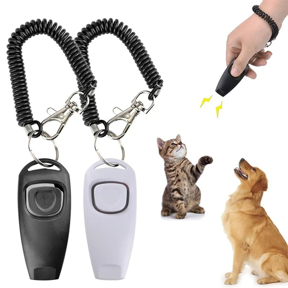 2 In 1 Pet Dog Clicker Dog Tra - огляд і ціна Training Clicker Dog
