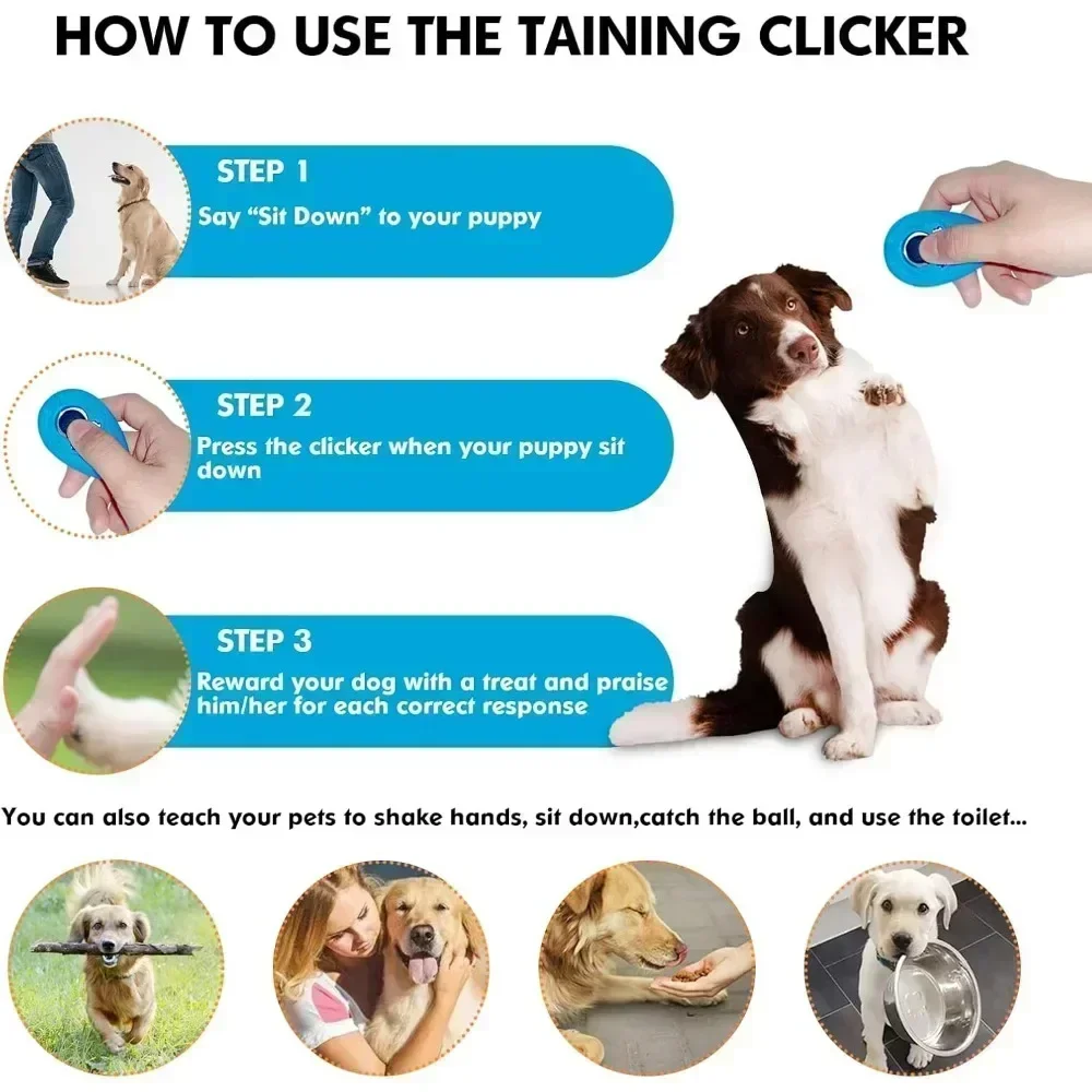 Dog Training Clicker Easy To U - огляд і ціна Training Clicker Dog