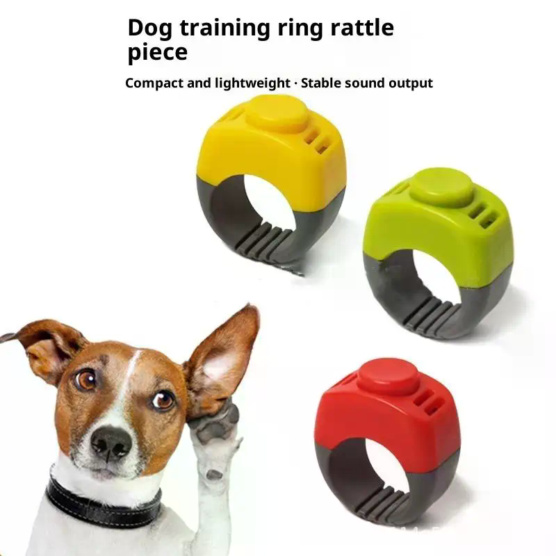 1pc Plastic  Ring Clicker Pet  - огляд і ціна Training Clicker Dog