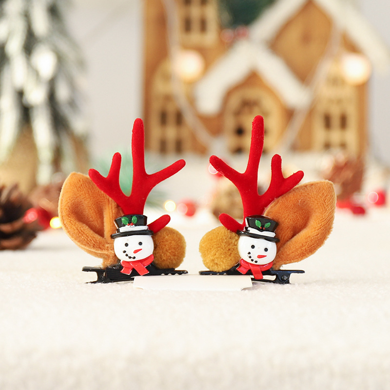 Christmas Pet Kid Girl Hairpin - огляд і ціна Pet Supplies York