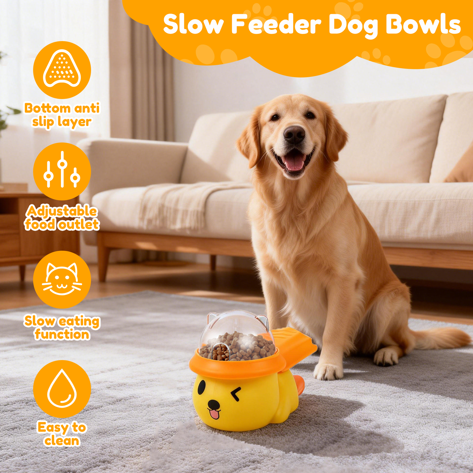Interactive Pet Puzzle Feeder  - огляд і ціна Dog Treat Puzzle Toy