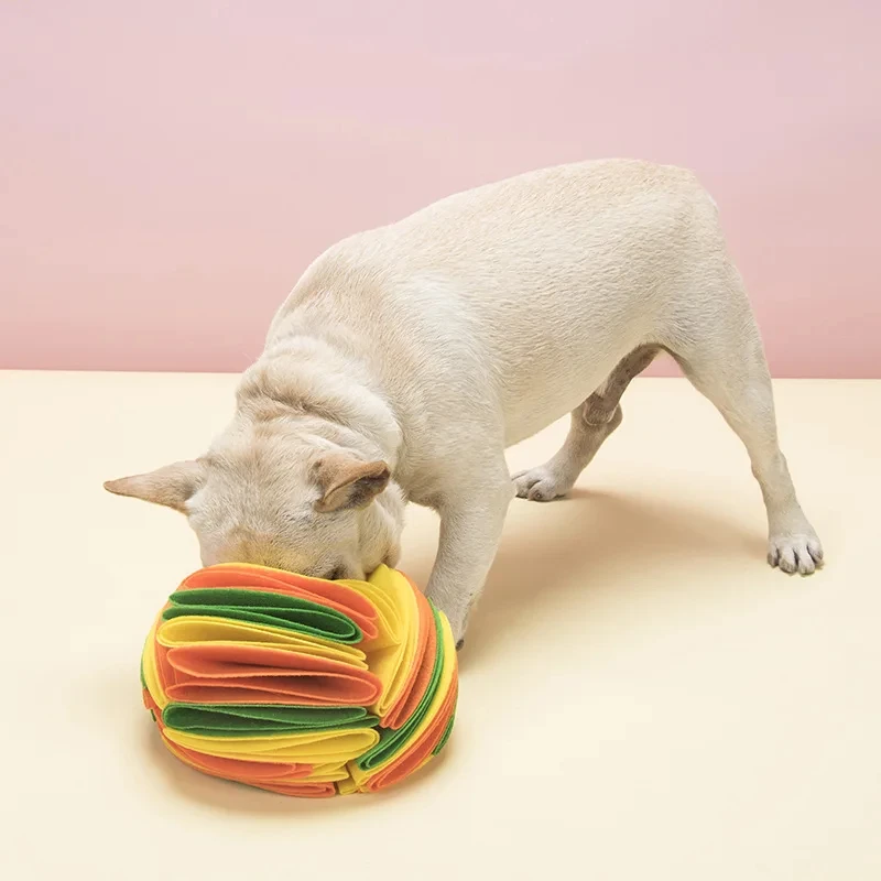 Dog Snuffle Ball Mat Sniffing  - огляд і ціна Dog Treat Puzzle Toy