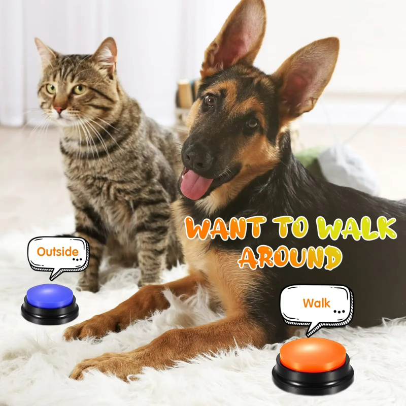 Dog Cat Communication Buttons  - огляд і ціна Training Clicker Dog