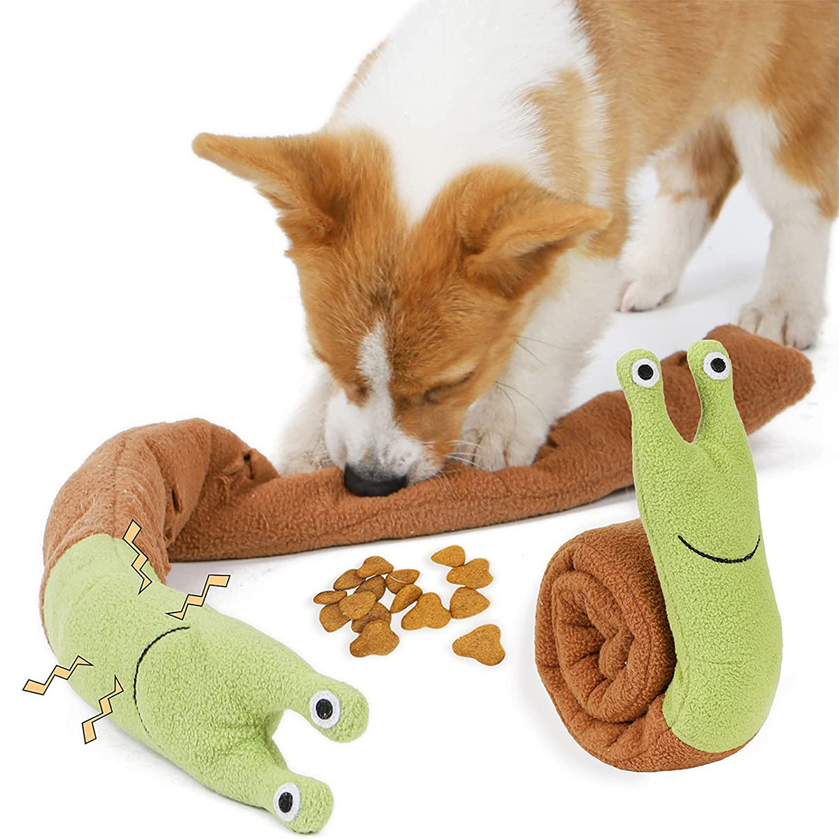 Dog Cat Snail Sniffing Puzzle  - огляд і ціна Dog Treat Puzzle Toy