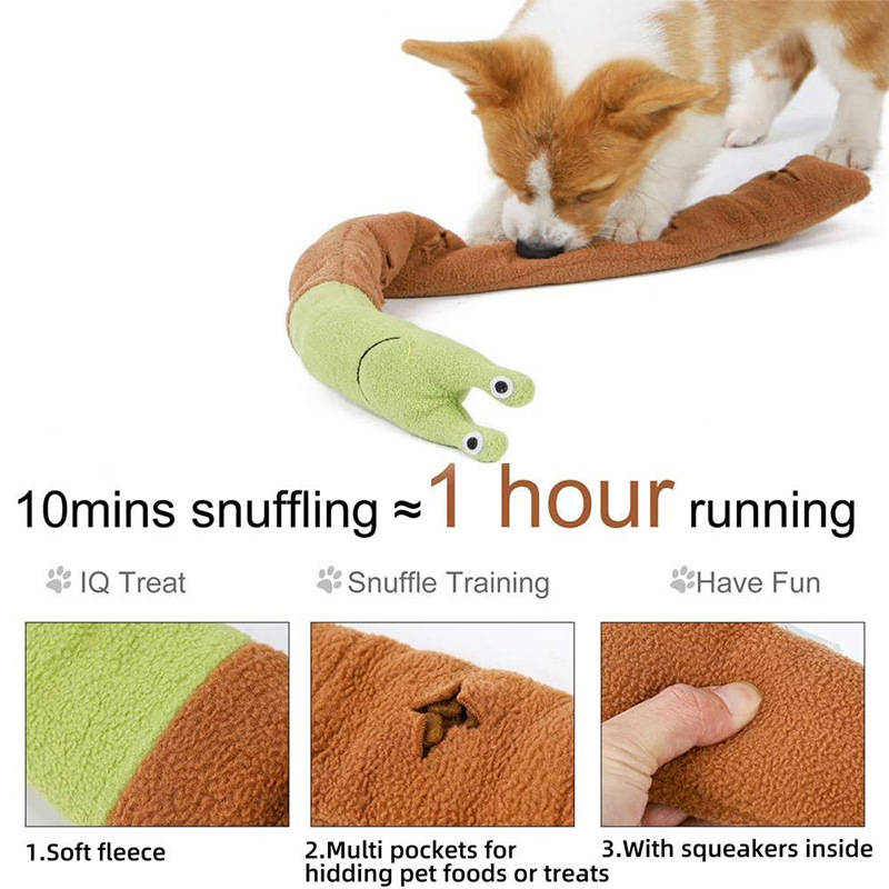 Dog Cat Snail Sniffing Puzzle  - огляд і ціна Dog Treat Puzzle Toy